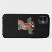 Koe Hoofd Gezichtskleurige Waterverf | Koe Giften Case-Mate iPhone Case (Achterkant (horizontaal))