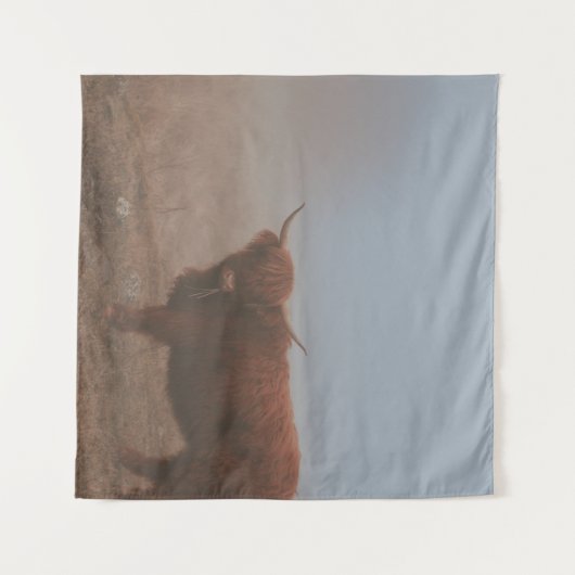 Koe HOOGSTE VANGST Wandkleed (Voorkant (horizontaal))