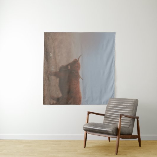 Koe HOOGSTE VANGST Wandkleed (In Situ (horizontaal))