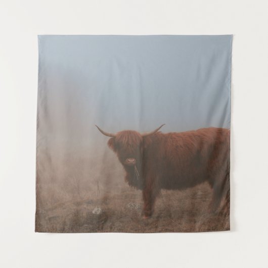 Koe HOOGSTE VANGST Wandkleed (Voorkant)