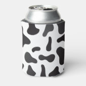 Koe huidtextuur blikjeskoeler (Blikje Achterkant)