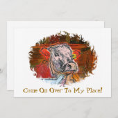 KOE-INVITATIE (Voorkant / Achterkant)