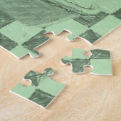 Koe Jigzaag Puzzle Legpuzzel (Zijkant)