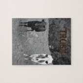 Koe Jigzaag Puzzle Legpuzzel (Horizontaal)