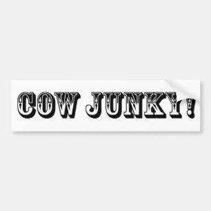 Koe Junky! Bumpersticker