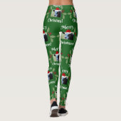 Koe Kerst Leggings (Achterkant)