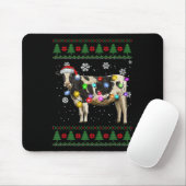 Koe kerstmis muismat (Met muis)
