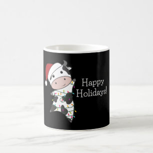 Koe Koe kerstwinterkalveren Koffiemok