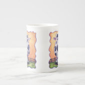 Koe koppen en  warme cacao-Mok (Voorkant)