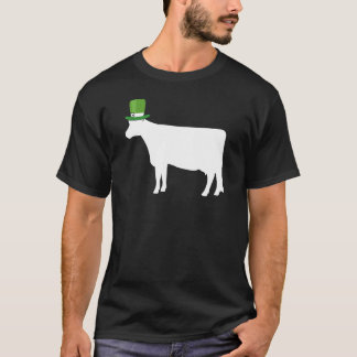 Koe Leprechaun Iers St Patrick Dag T-shirt