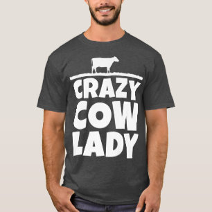 Koe Lover Cattle Farmer Woman Crazy Koe Lady Koe T-shirt