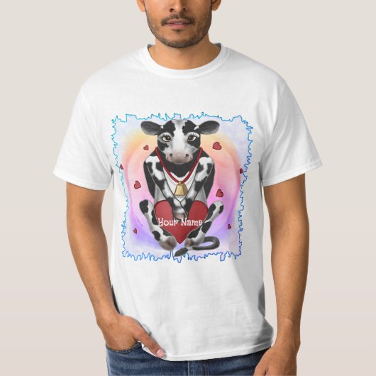 Koe Lover pet T-shirt (Voorkant)