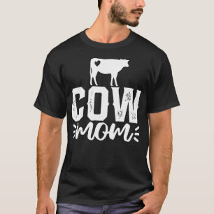Koe Mam Moederdag Gift T-shirt