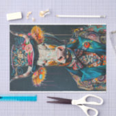 Koe manie10 tissuepapier (Craft)