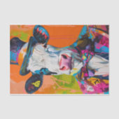 Koe manie1 tissuepapier (Voorkant)