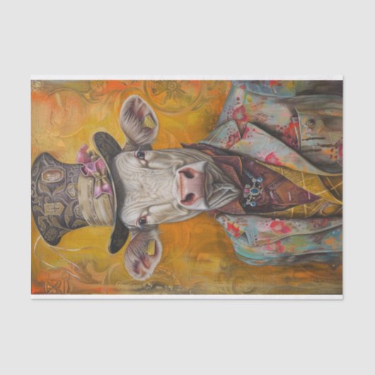 Koe manie9 tissuepapier (Voorkant)