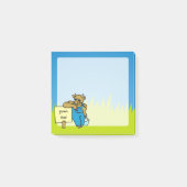 Koe met bord post-it® notes (Voorkant)