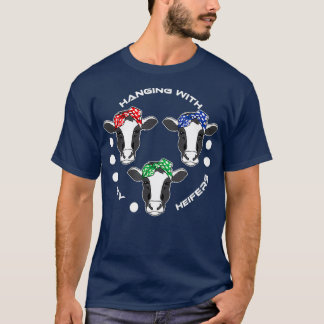 Koe met mijn vaarzen Boerderij T-shirt