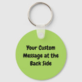 Koe Methaan Cartoon Sleutelhanger (Achterkant)