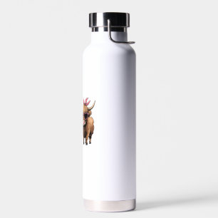 Koe minnaar gewoon een meisje dat houdt van Highla Waterfles