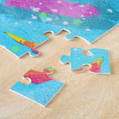 Koe modale tandeninkt legpuzzel (Zijkant)