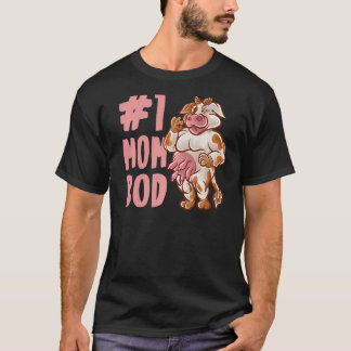 Koe Moeder Beste Moeder Bod Moedertje Mama Vaars M T-shirt