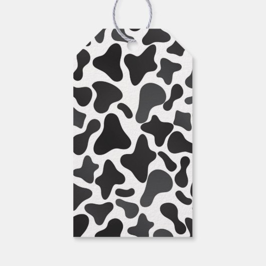 Koe Moo Birthday Dank u Cadeaulabel (Achterkant)