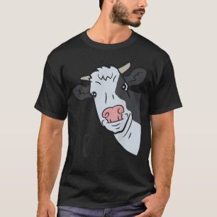 Koe Moo Boerderij Dier Grappig T-shirt