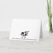Koe-Moo.....Hoop dat jullie een Gelukkige Vaderdag Kaart (Achterkant)
