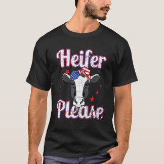 Koe Noodlijdend Vaars Alsjeblieft Boerderijdier T-shirt