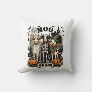 Koe of Boe Halloween Koe Kussen