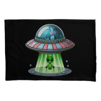 Koe Ontsierende Alien Kussensloop