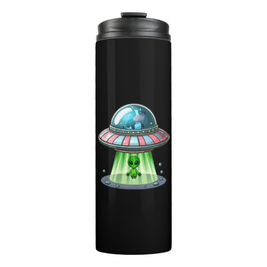 Koe Ontvierende Alien Thermosbeker (Voorkant)