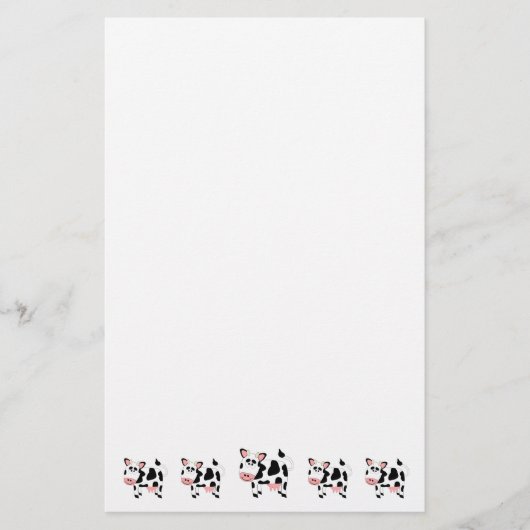 Koe Ontwerp Briefpapier (Voorkant)