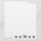 Koe Ontwerp Briefpapier (Voorkant / Achterkant)