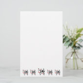 Koe Ontwerp Briefpapier (Staand voorkant)