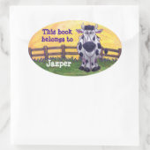 Koe Ovale Sticker (Tas)