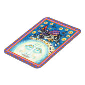 KOE OVER HET MAN IN DE MON, KORTE WAARDE MAGNEET (Linkerzijde)