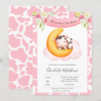 Koe over het motorvoertuig Baby shower