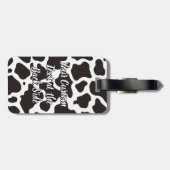 Koe Patroon Bagagelabel (Achterkant horizontaal)