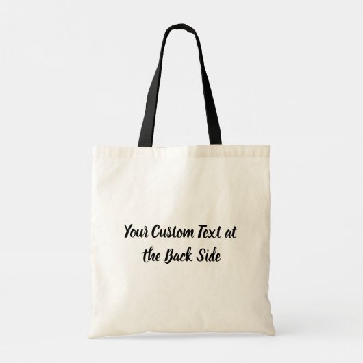 Koe Patroon Canvas tas (Achterkant)