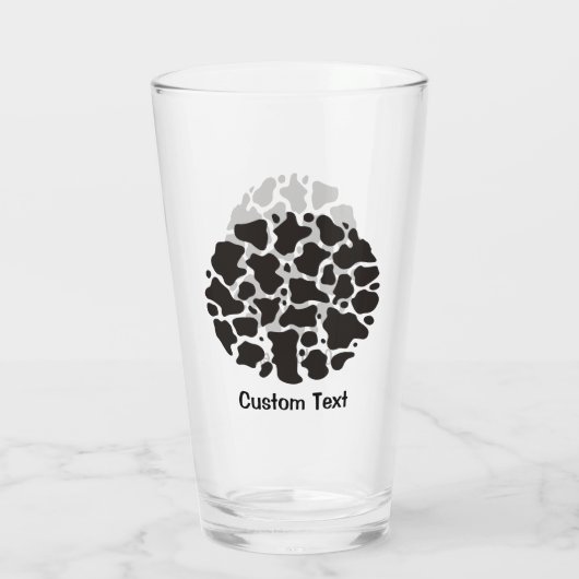 Koe Patroon Glas (Achterkant)