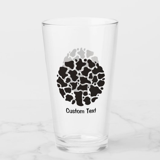 Koe Patroon Glas (Voorkant)