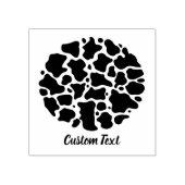 Koe Patroon Rubberstempel Rubberstempel (Afrduk)