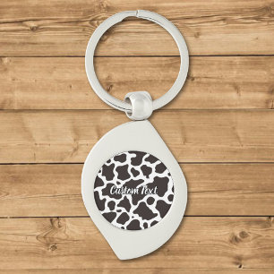 Koe Patroon Sleutelhanger