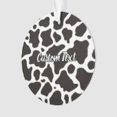 Koe Patroonversiering Ornament (voorkant)