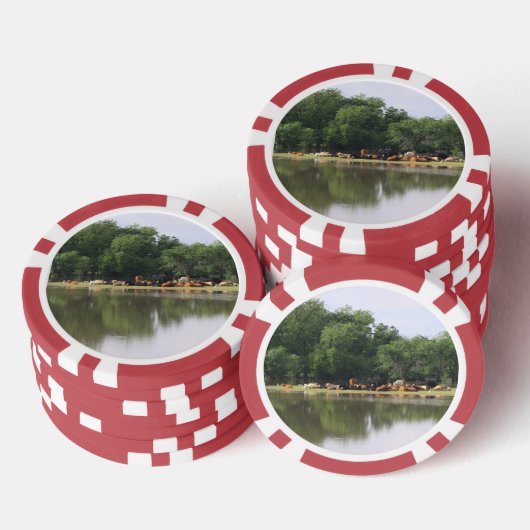 Koe Poker Chips (Opstapeling)