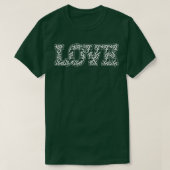 Koe Print Love Animal Pattern Koe T-shirt (Design voorkant)