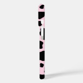 Koe Print op President Roze Case-Mate iPhone Case (Achterkant / Links)