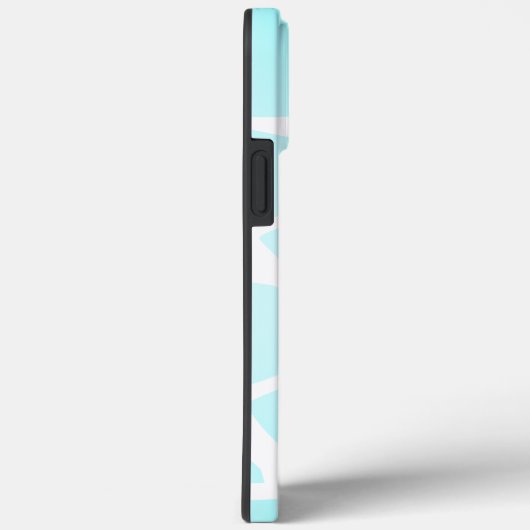 Koe Print Pattern in Hemelsblauw Kleur Case-Mate iPhone Case (Achterkant / Rechts)